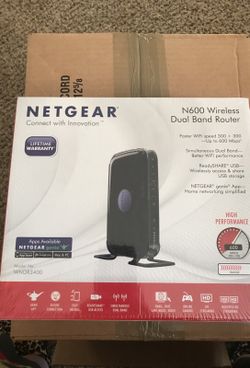 Netgear N600 Wireless Dual Band Router