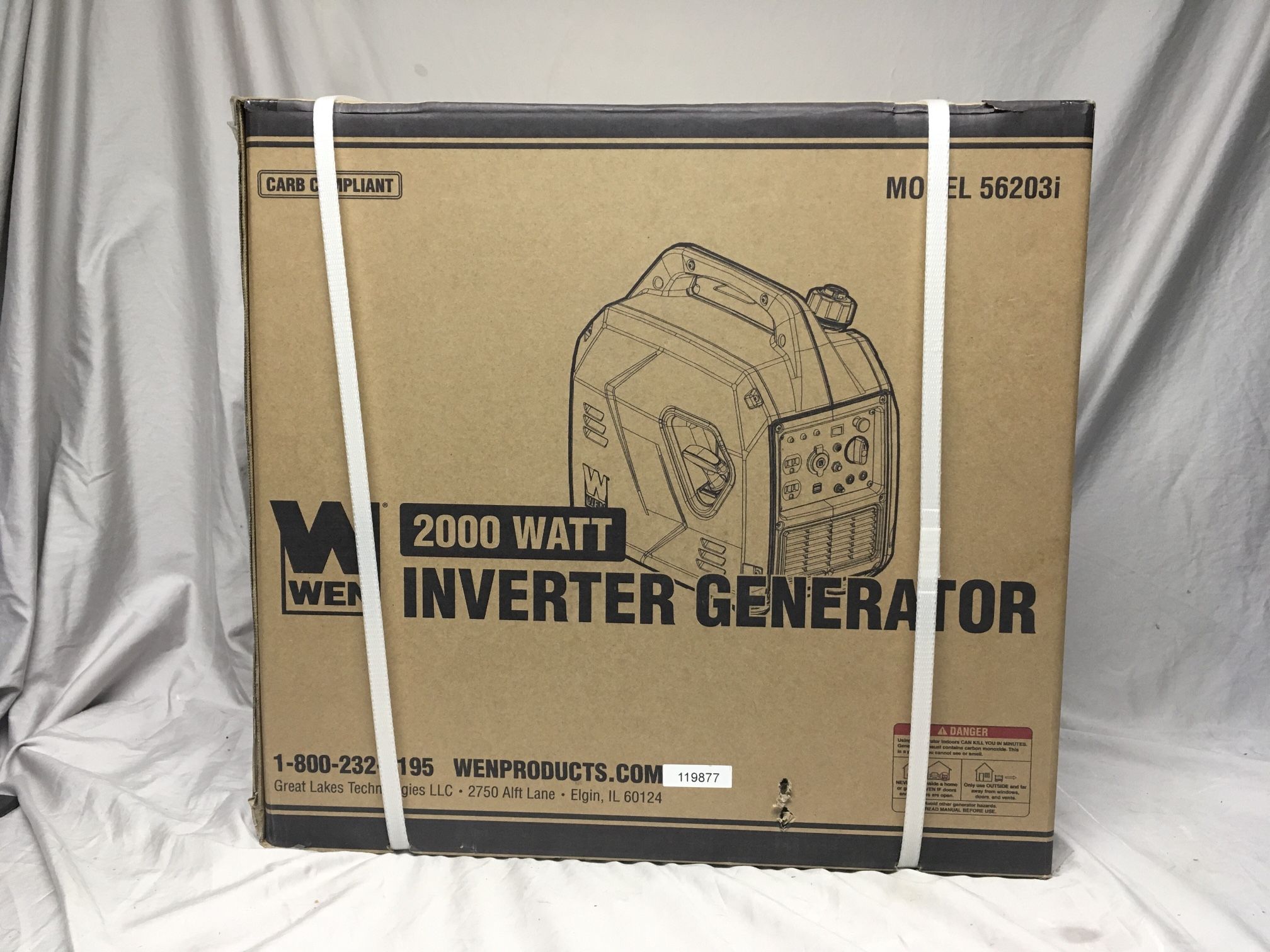 Wen 2000 Watt Super Quitet Generator 