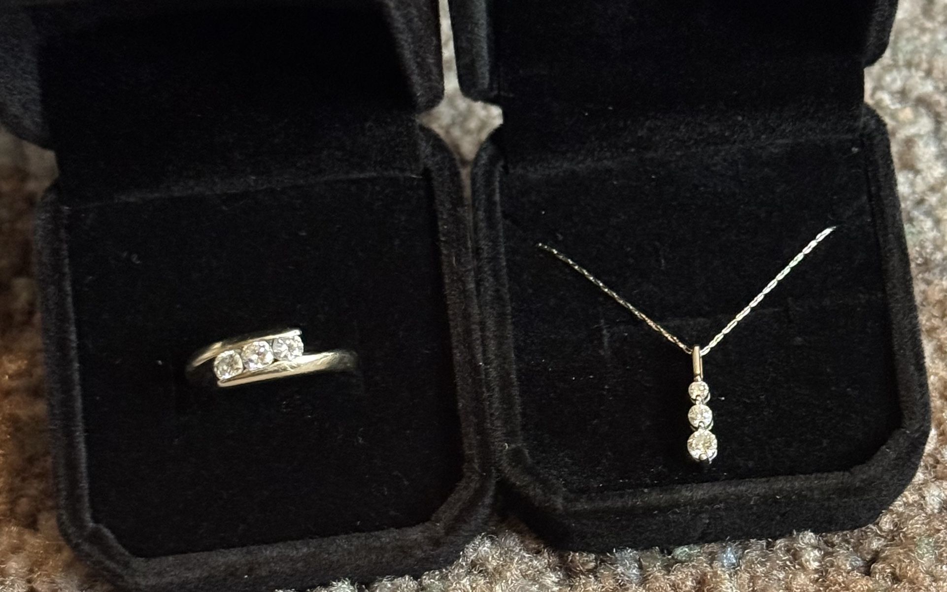 Diamond Ring And necklace
