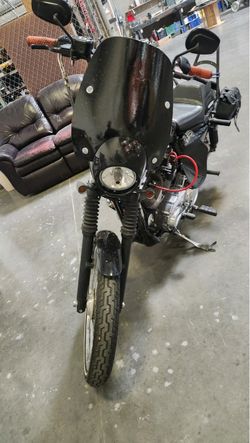 2013 Black Harley Davidson sportster Motorcycle