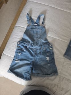 Girls jean overalls
