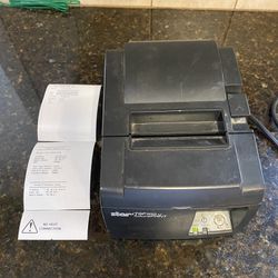 Star TSP100 Future Print POS Thermal Receipt Printer Tested Works Good Cond.