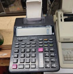 Casio Mini Desktop Printing Calculator HR-170RC, Black
NEW NO BOX