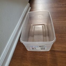 6qt Clear Plastic Storage Containers With Lids