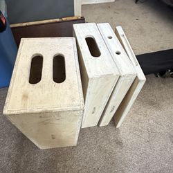 Set of Family Apple Boxes