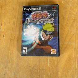 Naruto Uzumaki Chronicles Sony PlayStation 2 PS2 Complete