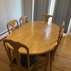 Oval Dining Room Table 