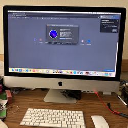 Apple iMac 27” 2015 Intel i7 4.00 GHz DDR3 256gb SSD (comes With Box)
