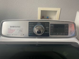 Samsung washer and dryer
