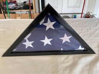 Field Of Honor Flag In Frame
