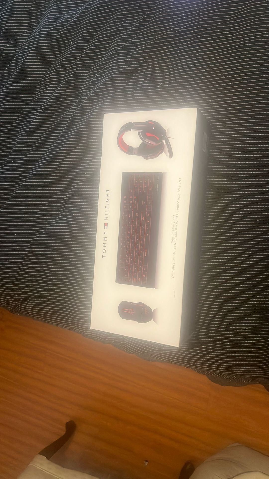 Tommy Hilfiger 3-in-1 Gaming Set (Keyboard, Mouse & Headset) – New in Box