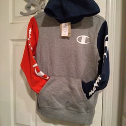 NEW CHAMPION HOODIES YOUTH S AND M