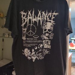 XL Men's Black/ Goth/ Grunge Shirt