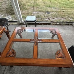 Coffee Table And 2 End Tables 