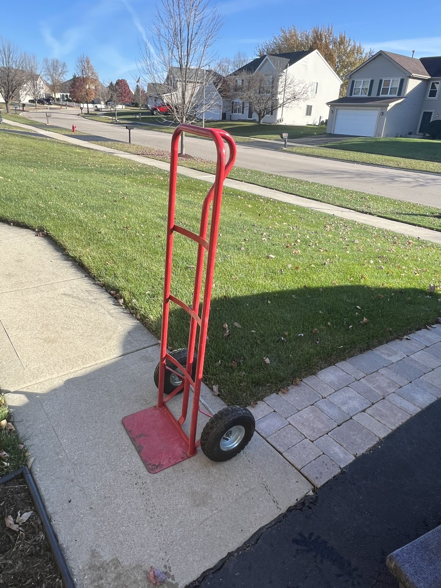 Steel Pneumatic Hand Truck Dolly - 600-Lb.
