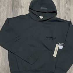 Fear Of God- Essential Black Hoodie 