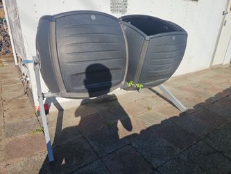 Compose doble barrel bin