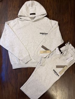 Essentials Fear Of God Hoodie And Pants Light Oatmeal BRAND NEW ALL SIZES AUTHENTIC