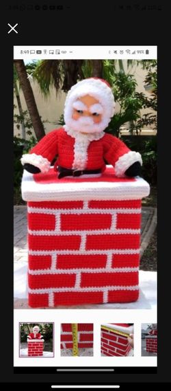 Santa Claus Hand Knitted 