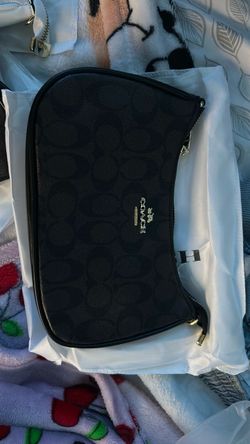 Brown coach purse
