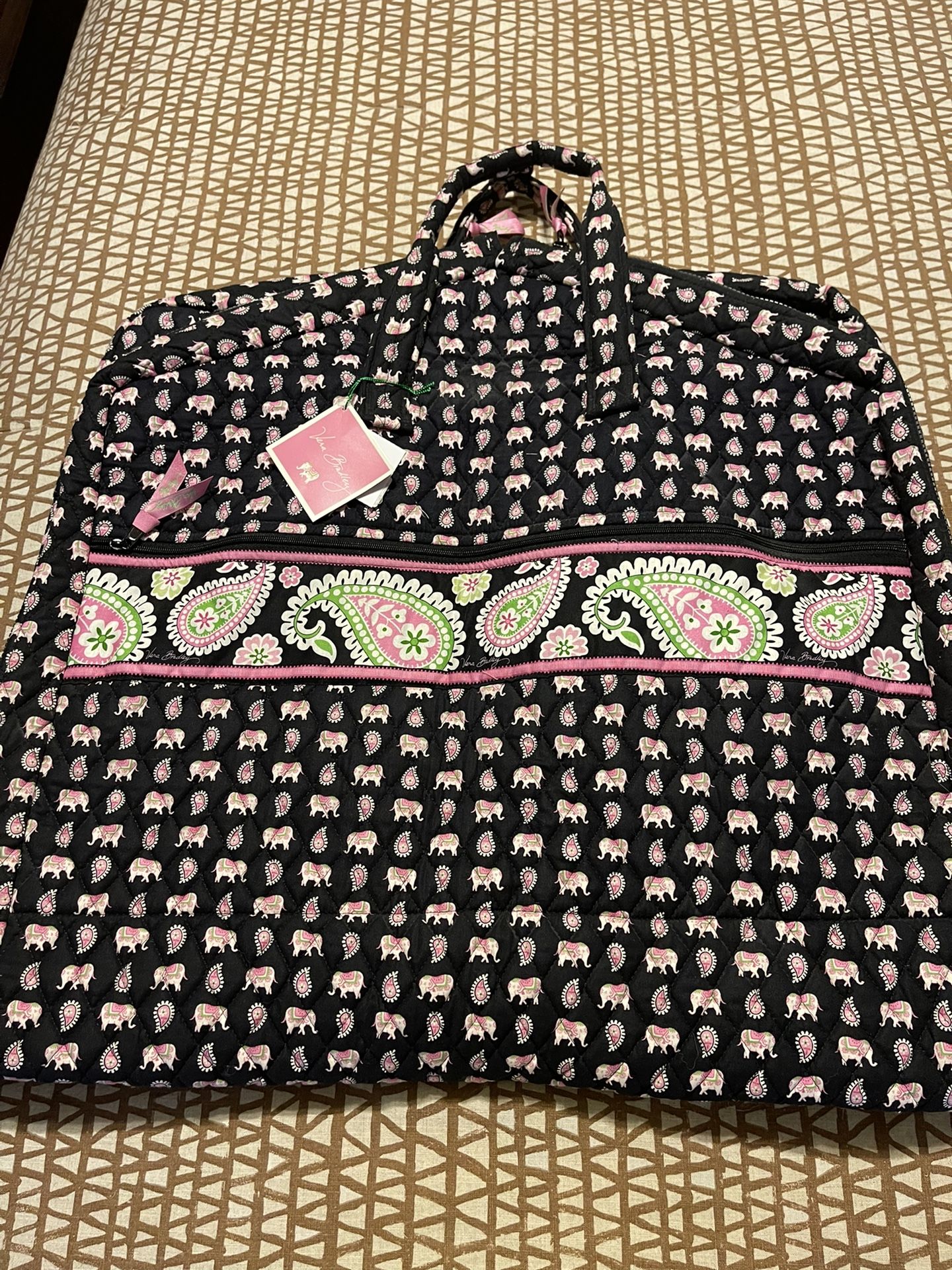 Vera Bradley Pink Elephant Garment Bag