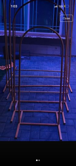 metal party archs