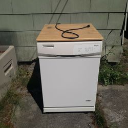 Whirlpool Portable Dishwasher Good Shape Asking 200 Or Best Offer