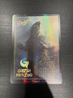 Los Angeles Dodgers + Godzilla Minus Zero 2026 Giveaway Trading Card (Near Mint)