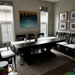 Dining Table Seats 8-12 Great Condition