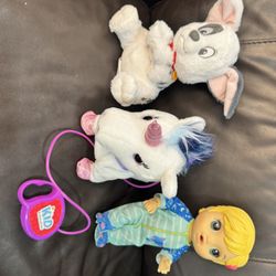 Set Of 3 Toys For Girls