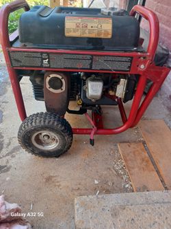 Coleman/Powermate 3250/running 4000watts Briggs&Stratton