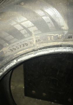 New continental tire 205/70/16