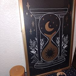 Celestial Sand Timer Frame 