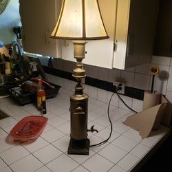 Vintage brass lamp 