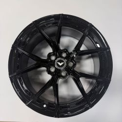 19" Vorsteiner VFX002 19x9.5 5x114.3 +46 Gloss Black Rim Wheel