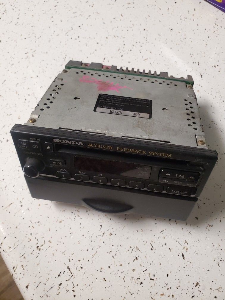 Honda Acura Double Din Radio