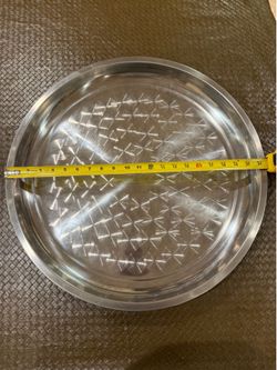 22 inch stainless steel serving trays