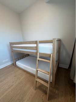 Scandinavian Twin over Twin Bunk Bed
