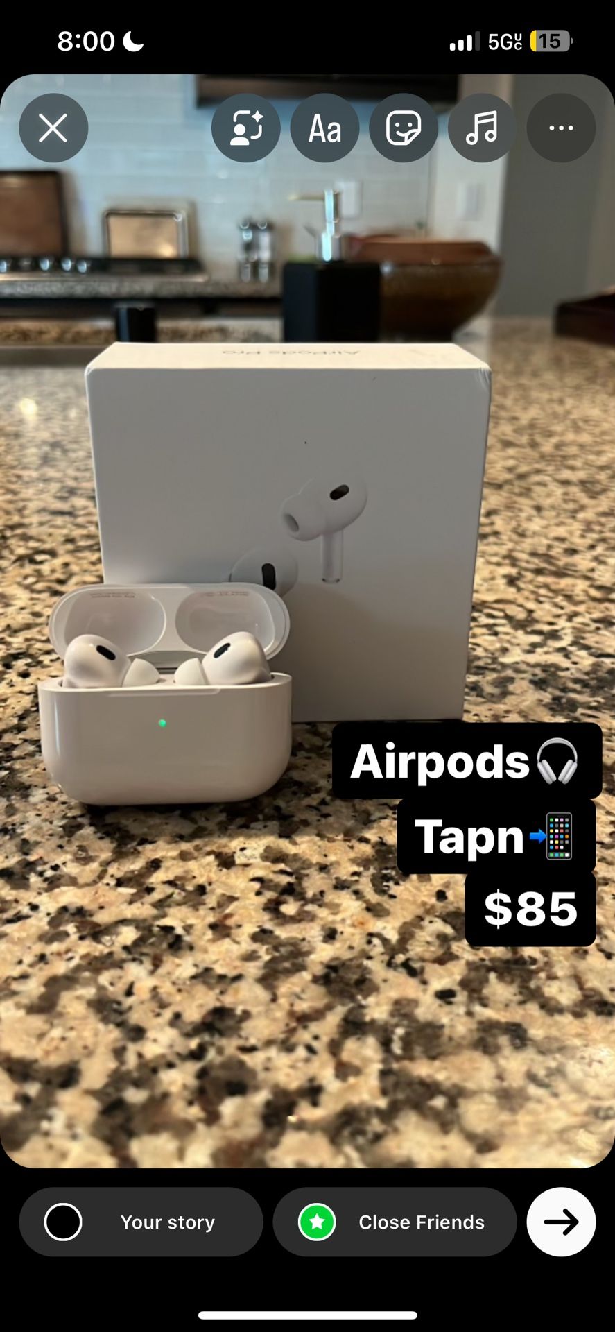 Airpods Pro’s 