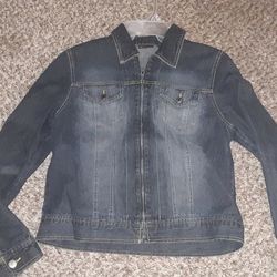 Cute New YORK AND COMPANY DENIM JACKET, MEDIUM 