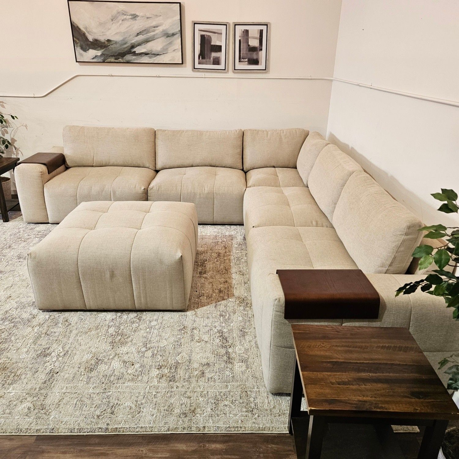 Paige Sectional 6 Piece Modular - FREE DELIVERY