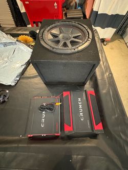 Amplifiers with a Speaker