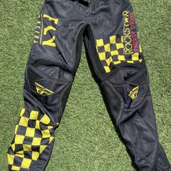 New-Fly Racing Kinetic Rockstar Energy Dirt Bike Pants Size 34