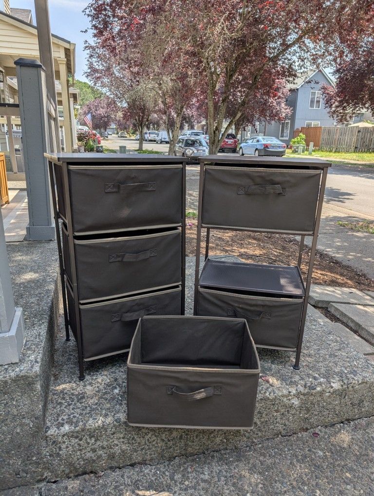 2 Set Of 3-Tier Drawer $60