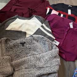 New! Women plus size sweaters/tops!