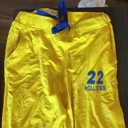 Hollister Joggers (used) Size large, $2 OBO 