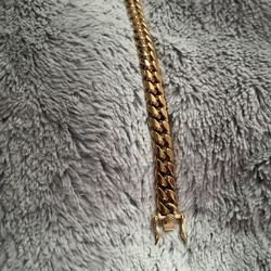 24 Inch Gold Plated Cuban Chain