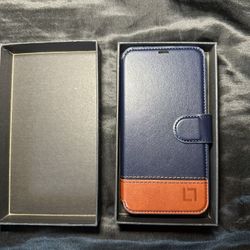 iPhone 14 Leather Wallet Case