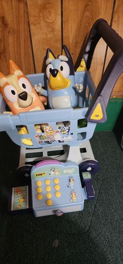 Bingo & bluey   shopping cart 🛒