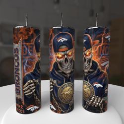 Denver Broncos Football Tumbler